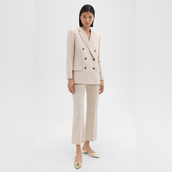 Stylish doubler-breasted blazer - Theory - Picture 3 of 4